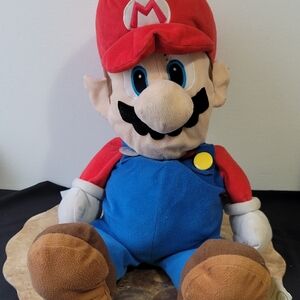 Nintendo Mario Plush - Red, Blue & Brown Character Doll